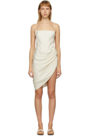 Jacquemus - SSENSE Exclusive Off-White 'La Robe Saudade' Dress