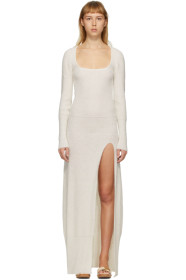 Jacquemus - SSENSE Exclusive Off-White 'La Robe Dao' Dress
