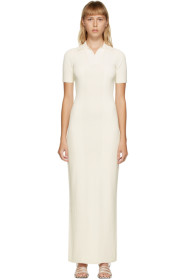 Jacquemus - Off-White 'La Robe Maille Polo' Dress