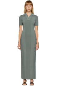 Jacquemus - Green 'La Robe Maille Polo' Dress