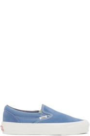 Vans - Blue OG Classic Slip-On LX Sneakers