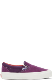 Vans - Purple OG Classic Slip-On LX Sneakers
