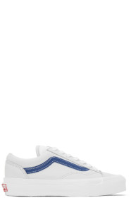 Vans - Grey & Blue OG Style 36 LX Sneakers
