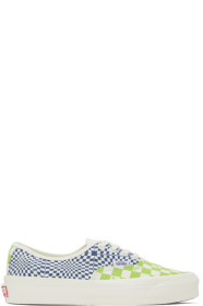 Vans - Green & Blue Check OG Authentic LX Sneakers
