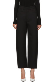 Totême - Black Novara Crepe Trousers