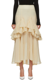 Totême - Off-White Coja Skirt