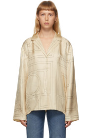 Totême - Off-White Sanville Monogram Shirt