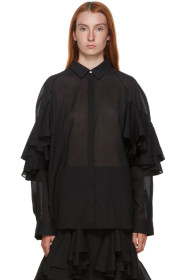 Totême - Black Locarno Shirt