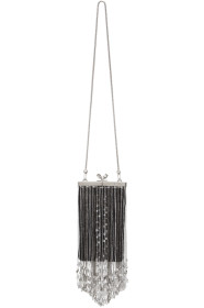 Prada - Black Mini Beaded Fringe Bag