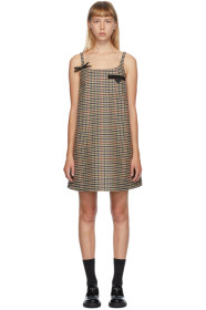Prada - Multicolor Check Pocket Dress