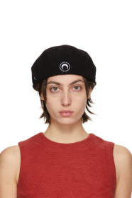 marine-serre - Black Moon Classic French Beret