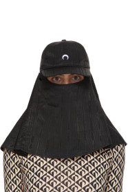 marine-serre - Black Short Dune Cap