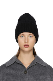 acne-studios - Black Melange Beanie