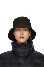 acne-studios - Brown Nylon Bucket Hat