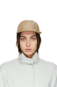 mm6-maison-margiela - Beige Logo Cap