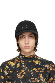mcq - Black Twill Embroidery Cap