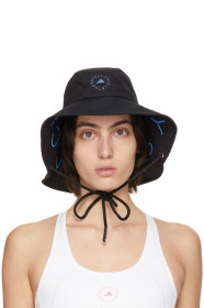 adidas-by-stella-mccartney - Black Logo Bucket Hat