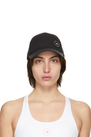 adidas-by-stella-mccartney - Black Logo Running Cap