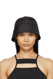 alyx - Black Narrow Buckle Bucket Hat