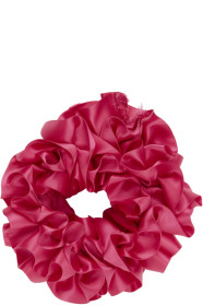 maryam-nassir-zadeh - Pink Silk Carnation Scrunchie
