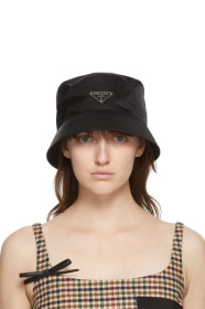 Prada - Black Nylon Bucket Hat