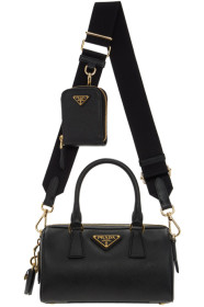 Prada - Black Saffiano Baguette Bag