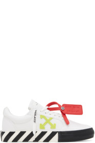 off-white - White Vulcanized Sneakers