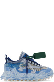 off-white - White & Blue Odsy 1000 Sneakers