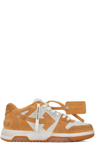 off-white - Orange & White Out Of Office Vintage Sneakers