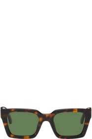 off-white - Tortoiseshell Palermo Sunglasses