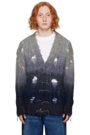 off-white - Gray Punk Cardigan