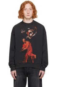 off-white - Black S.Matthew Sweatshirt