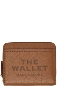 marc-jacobs - Brown 'The Leather Mini Compact' Wallet