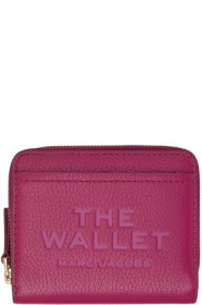 marc-jacobs - Pink 'The Leather Mini Compact' Wallet