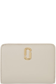 marc-jacobs - Off-White 'The J Marc Mini Compact' Wallet