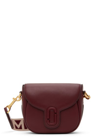 marc-jacobs - Burgundy 'The J Marc Small Saddle' Bag