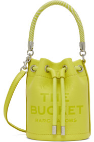 marc-jacobs - Yellow 'The Leather Mini Bucket' Bag