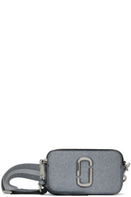 marc-jacobs - Silver 'The Galactic Glitter Snapshot' Bag