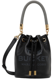 marc-jacobs - Black 'The Leather Bucket' Bag