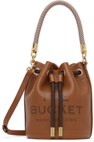 marc-jacobs - Brown 'The Leather Mini Bucket' Bag
