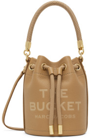 marc-jacobs - Beige 'The Leather Mini Bucket' Bag