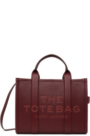 marc-jacobs - Burgundy 'The Leather Medium' Tote