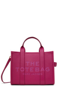 marc-jacobs - Pink 'The Leather Medium Tote Bag' Tote
