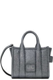 marc-jacobs - Silver 'The Galactic Glitter Mini' Tote