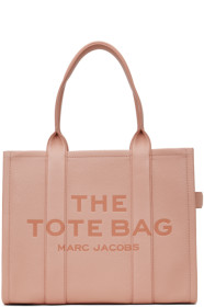 marc-jacobs - Pink Large 'The Leather' Tote