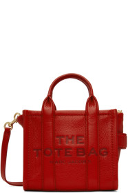 marc-jacobs - Red 'The Leather Mini' Tote