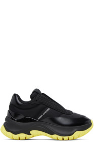 marc-jacobs - Black 'The Lazy Runner' Sneakers