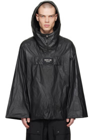 balmain - Black 'Main Lab' Coat