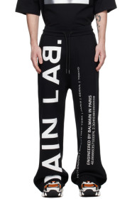 balmain - Black 'Main Lab' Sweatpants