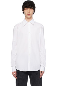 balmain - White Embroidered Shirt